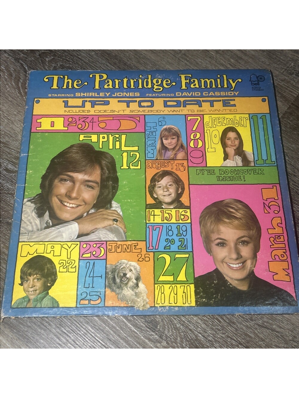 The Partridge Family - Up To Date (1971, Vinyl LP+ Bookcover) Jones/D. Cassidy